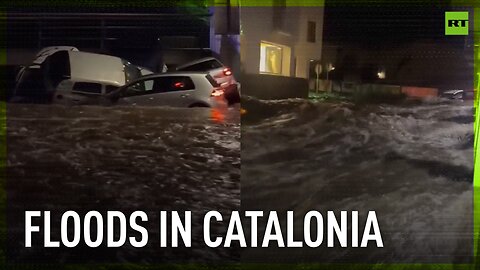 Torrential downpours inundate Spanish region of Сatalonia