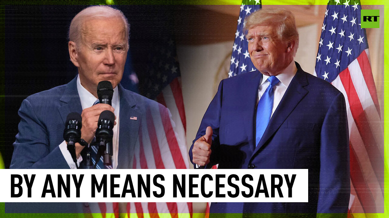 Biden hints at plan to bar Trump from 2024 elections