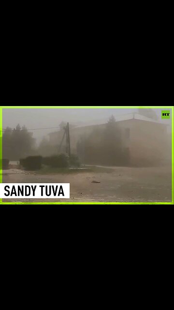 Sandstorm blankets Siberian city