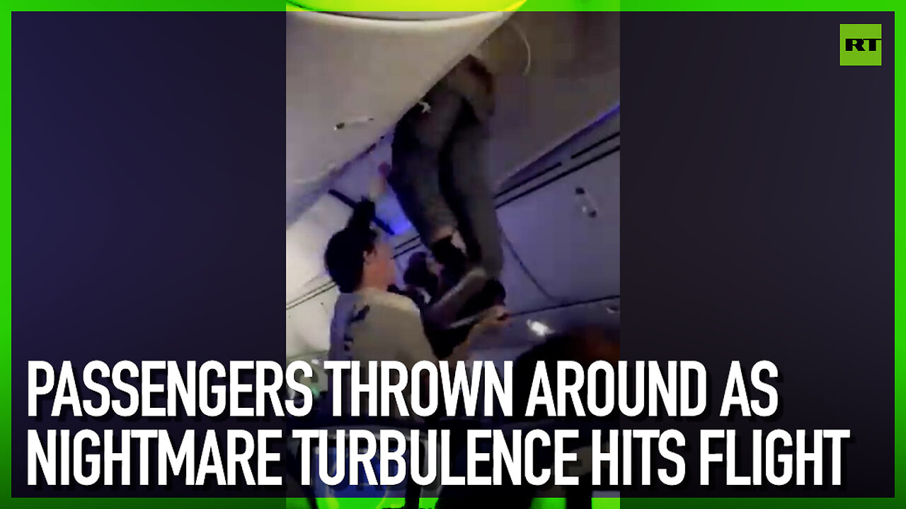 Passengers thrown around as nightmare turbulence hits flight