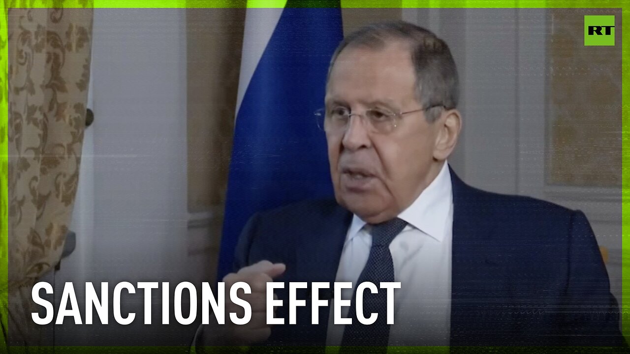 ‘What doesn’t kill you, makes you stronger’ - Lavrov on anti-Russia sanctions