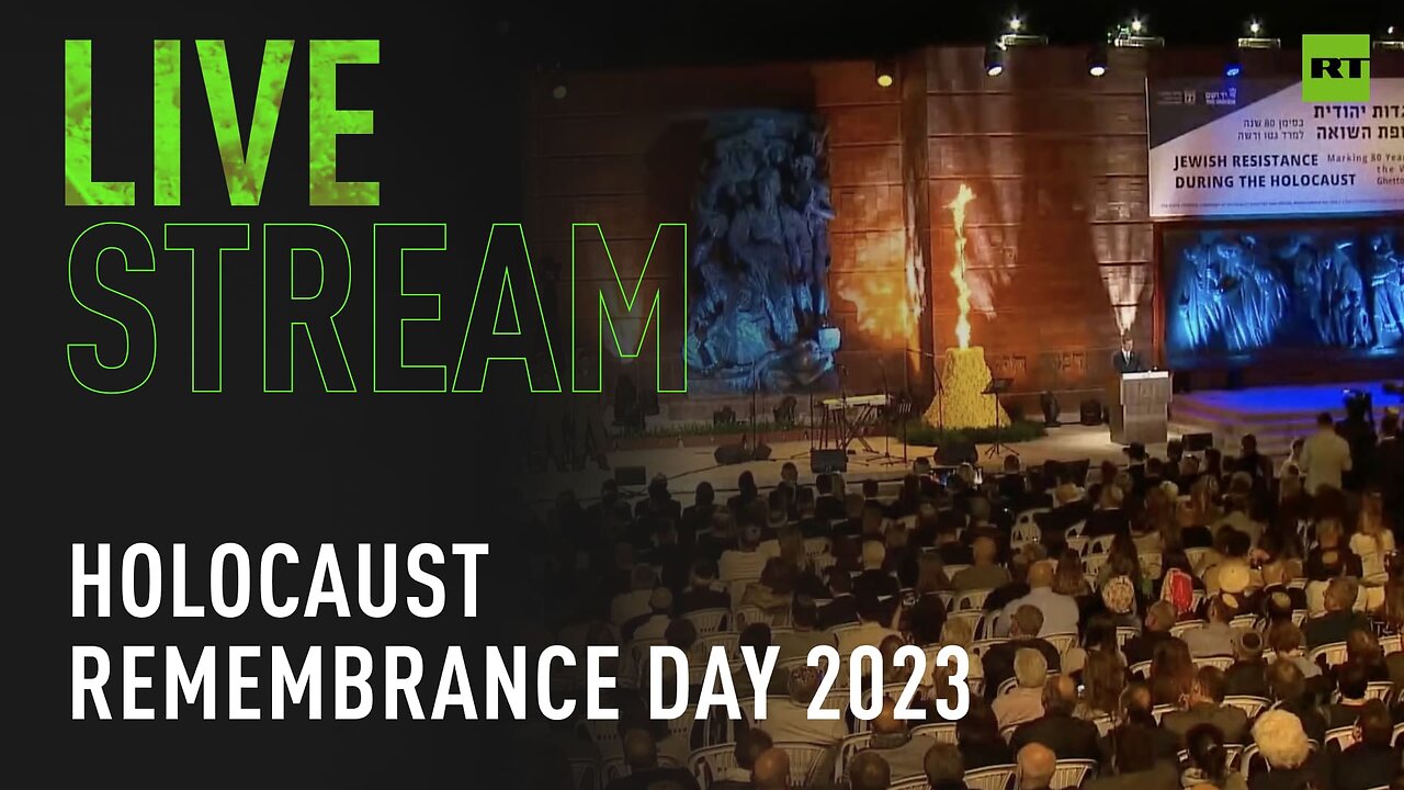 Opening ceremony for Holocaust Remembrance Day 2023 in Jerusalem