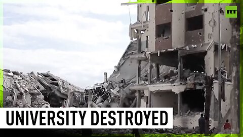 University in Gaza demolished, the attack condemned globally