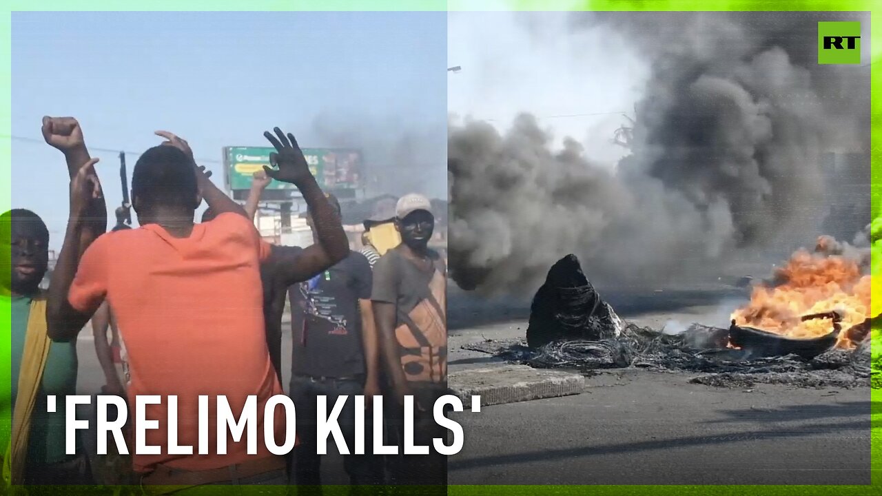 Maputo streets filled with smoke over presidential election results