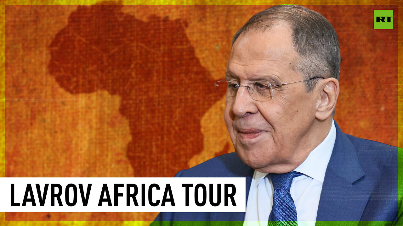 Russian foreign minister welcomed in Africa despite Western pressure to break Moscow ties