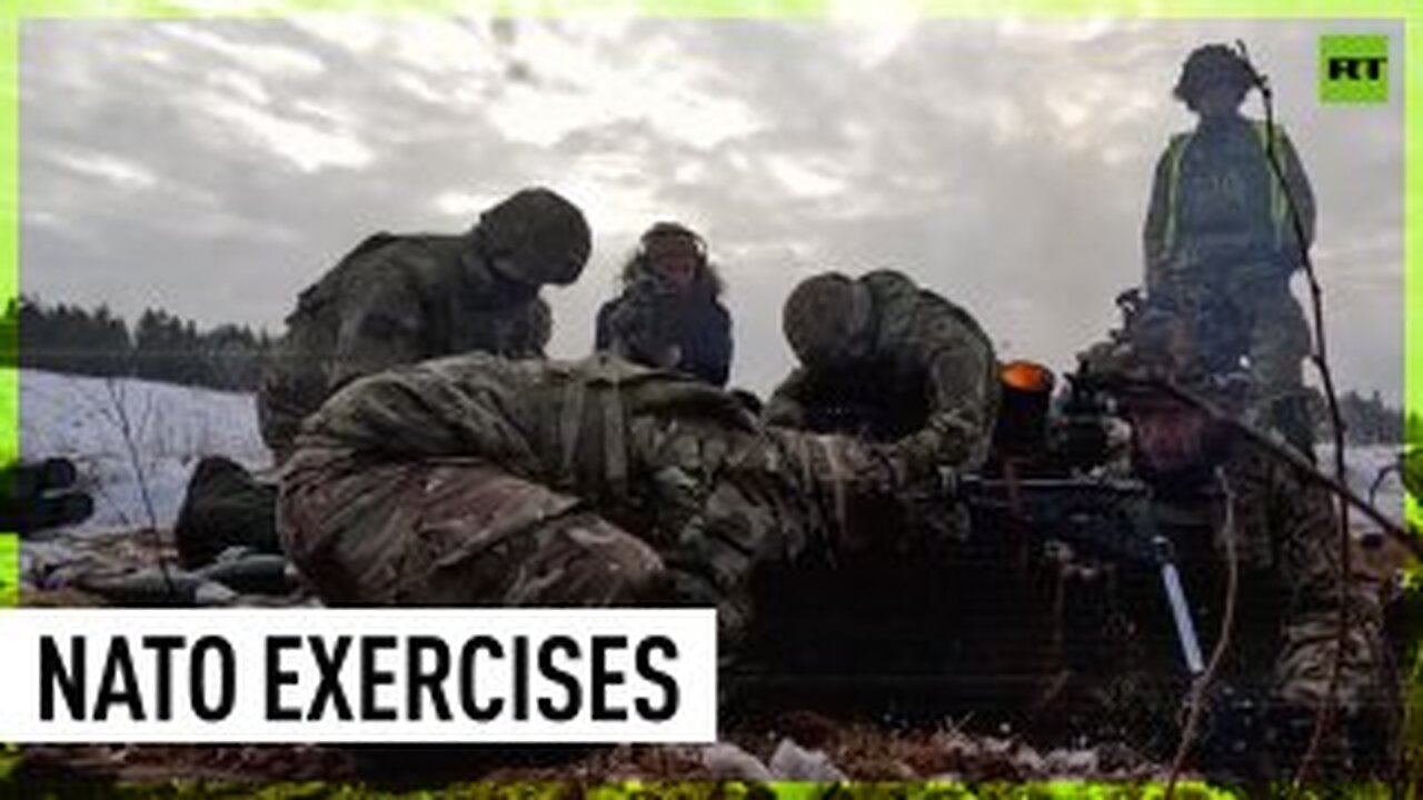 NATO countries hold drills in Estonia