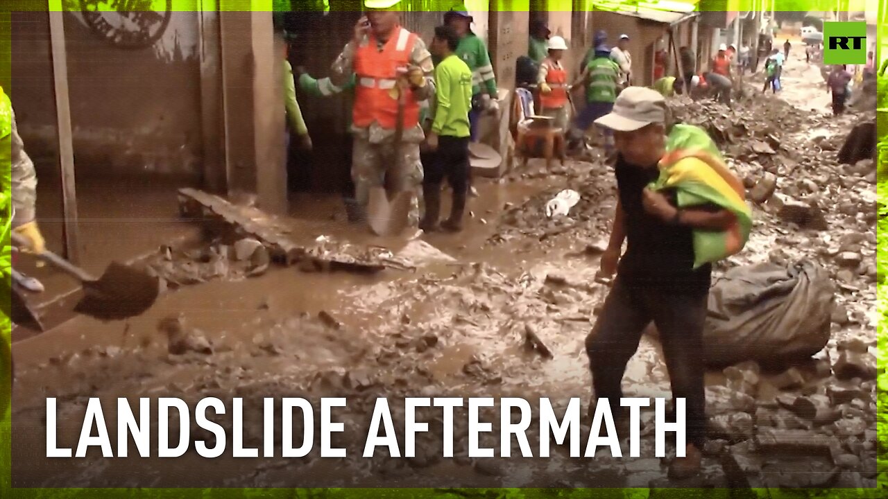 Central Peru devastated by landslides