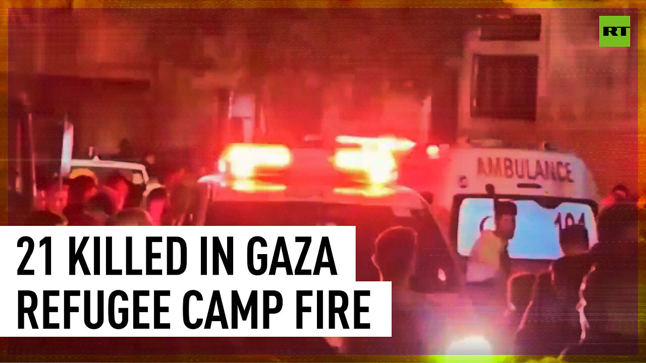 Thousands attend funeral after Gaza fire kills 21 people