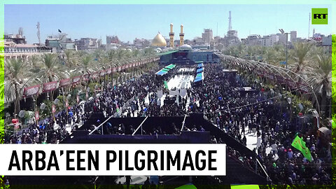 Shiite Muslims gather in Karbala for the Arba’een pilgrimage