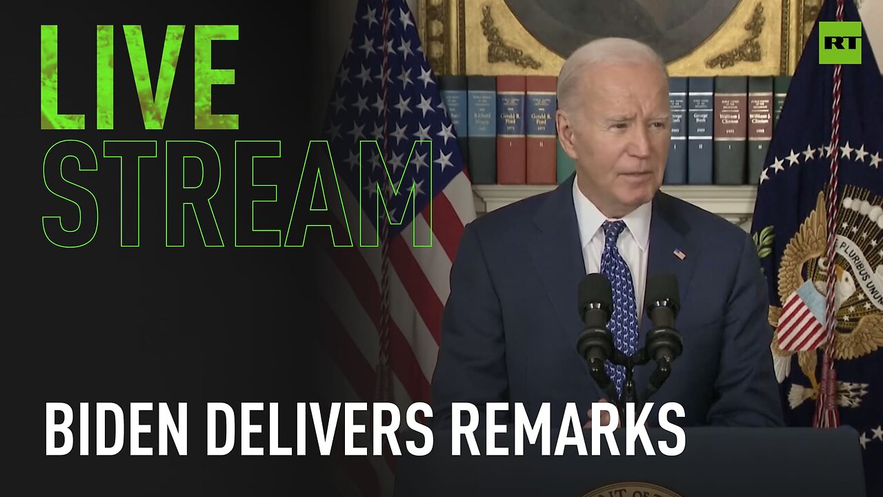 President Joe Biden delivers remarks