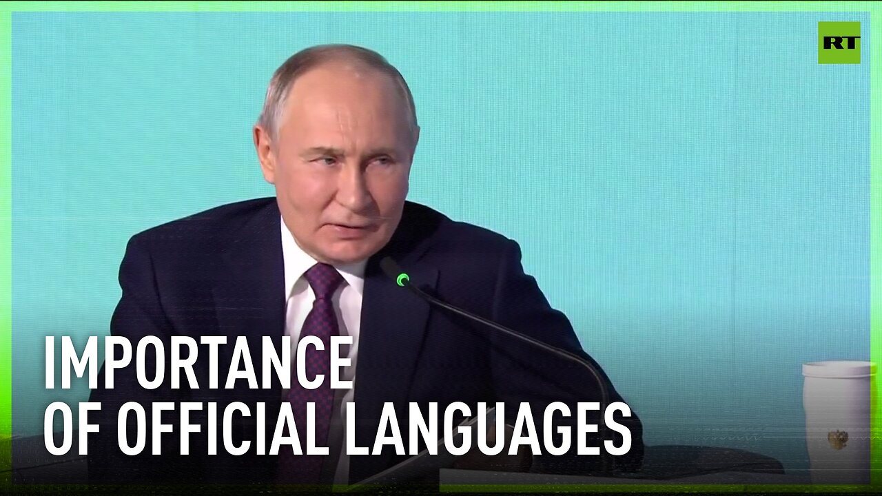 It’s important for both Russia and India to preserve the significance of official languages – Putin