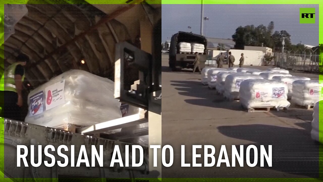 Russian Emergencies Ministry delivers more humanitarian aid to Lebanon