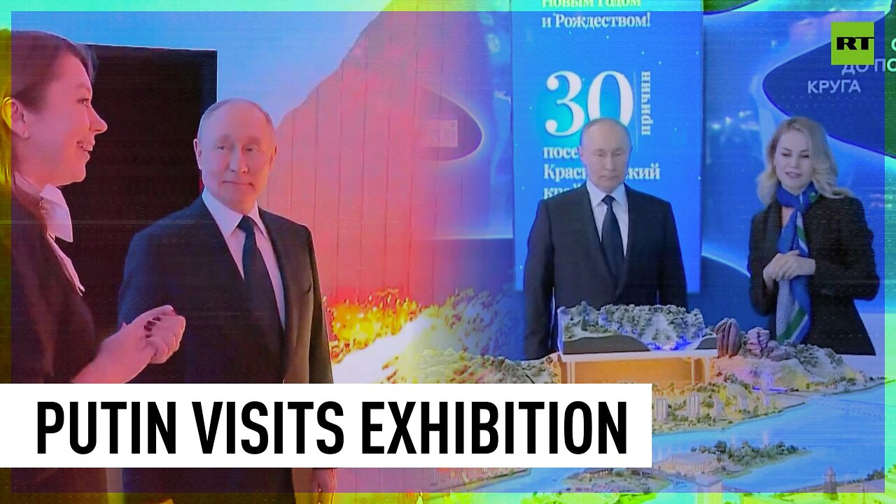 Putin visits ‘Russia’ exhibition at VDNKh in Moscow