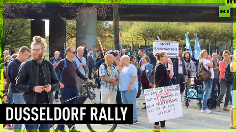 Dusseldorf sees dozens protesting high energy prices