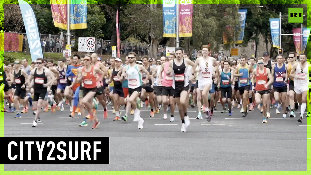 Sydney's City2Surf annual running event held for first time since pandemic