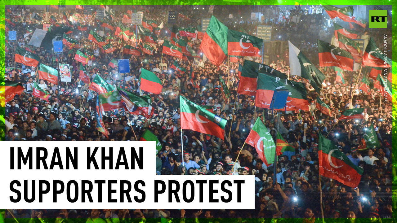 Thousands of Imran Khan supporters rally in Peshawar