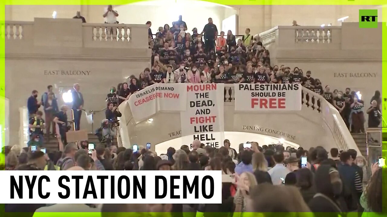 Pro-Palestinian protesters paralyze NYC’s Grand Central Station