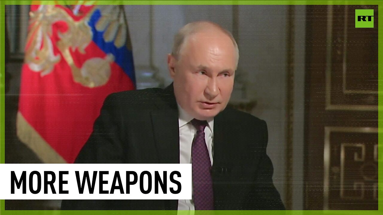 We need to increase number and power of weapons – Putin