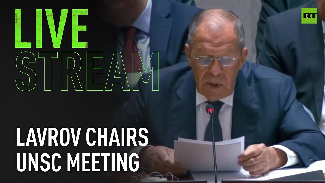 Lavrov at UNSC meeting on 'multilateral co-operation for democratic and sustainable world order'
