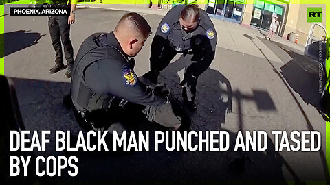 Deaf black man punched and tased by cops