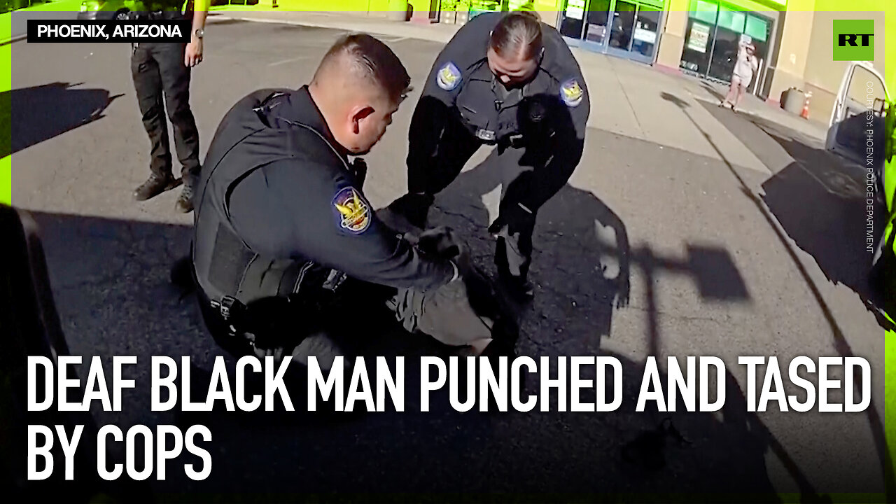 Deaf black man punched and tased by cops