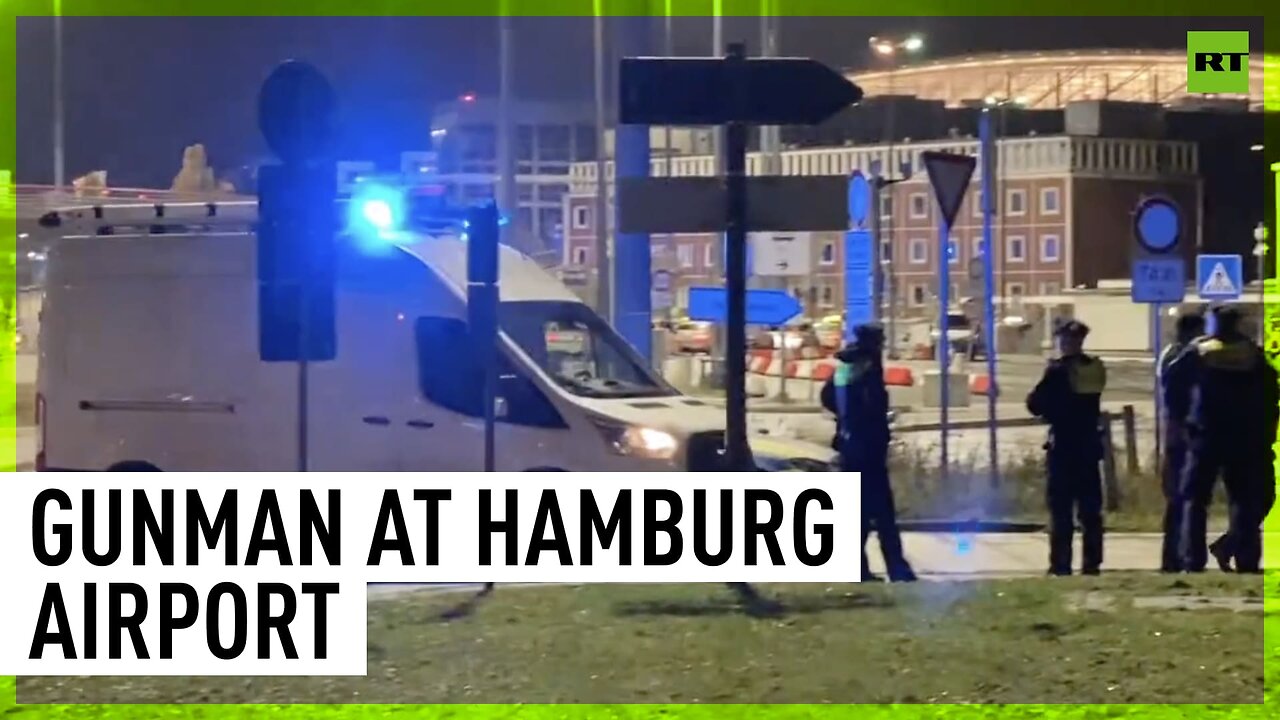 Hamburg Airport closed as gunman spotted there