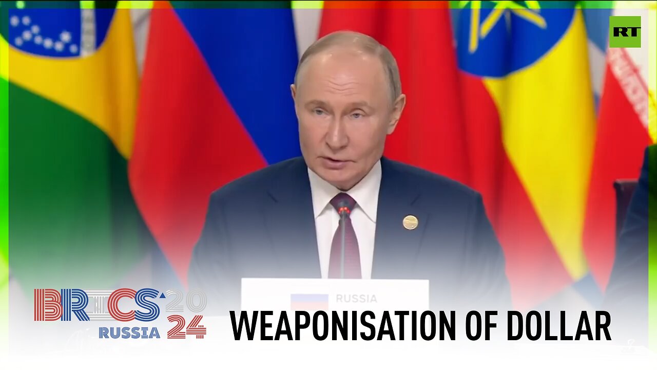 Great mistake to use dollar as weapon – Putin