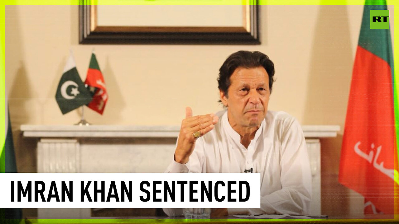 Imran Khan given three-year prison term for fraud