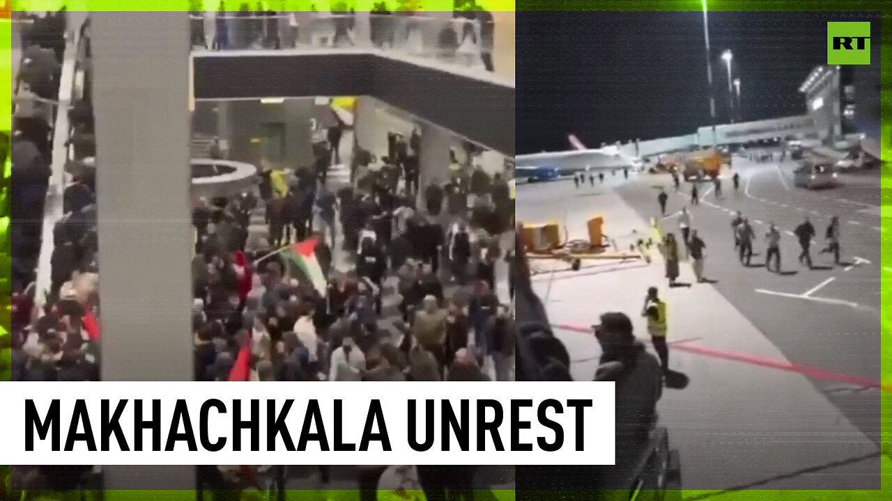 ⚡️Mob storms Makhachkala airport looking for Tel Aviv flight