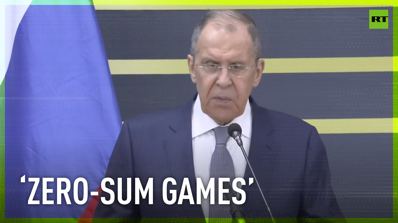 West tries to live at the expense of others – Lavrov