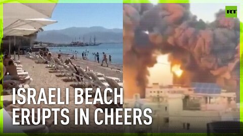 Israel celebrates Nasrallah death: Beachgoers cheer