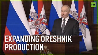 ❗️Oreshnik production essential to protect ourselves & allies - Putin