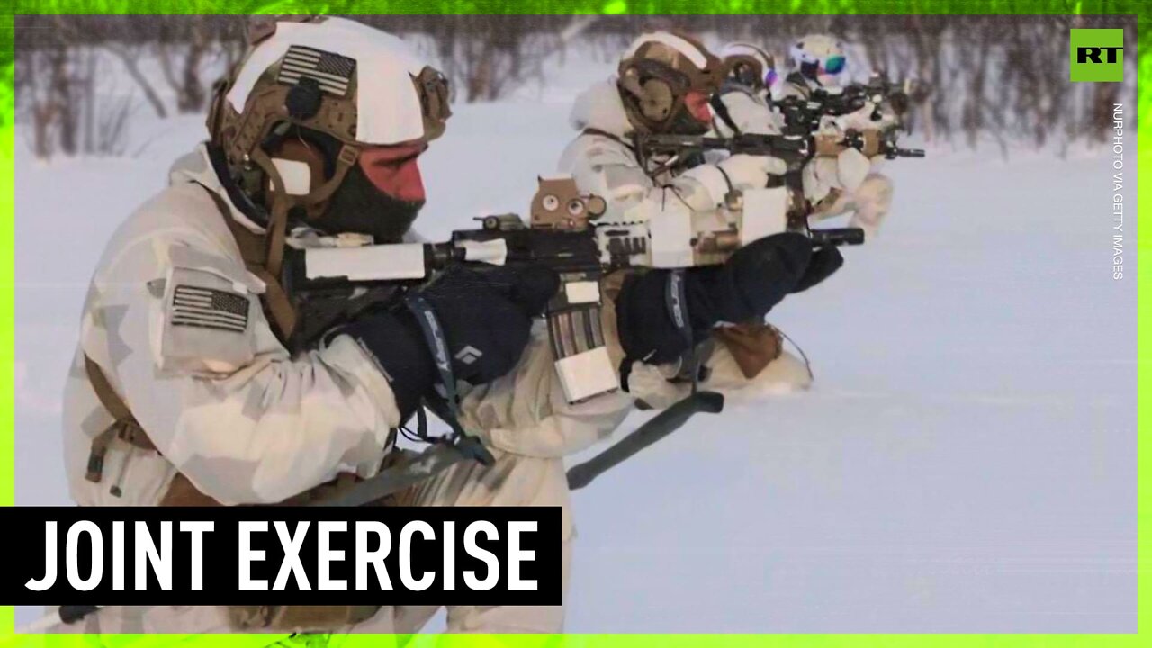 US Special Forces & Swedish army train in extreme weather