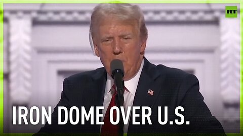 We're gonna build an iron dome over our country – Trump