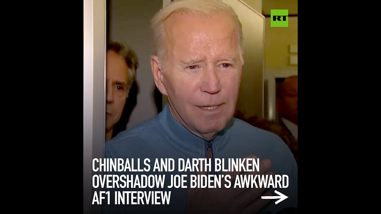 Chinballs and Darth Blinken overshadow Joe Biden’s awkward AF1 interview