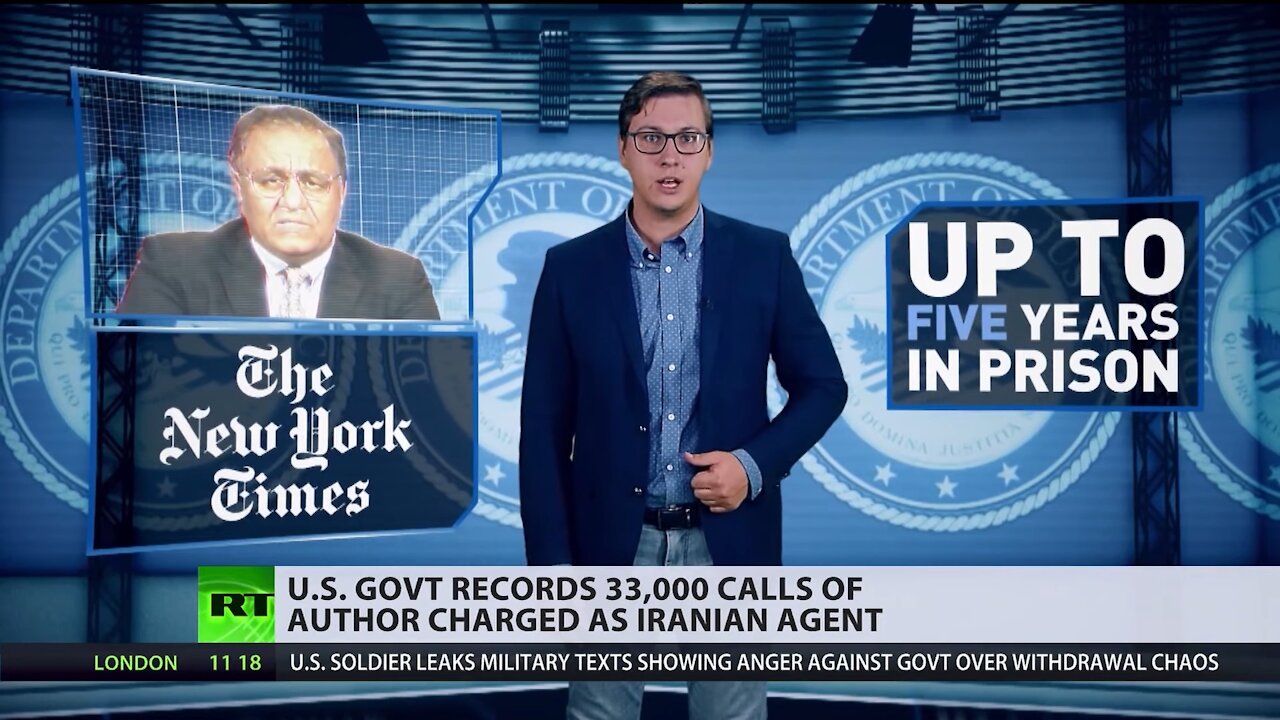 'Great injustice' | US govt records 33k calls of US-Iranian author charged as foreign agent