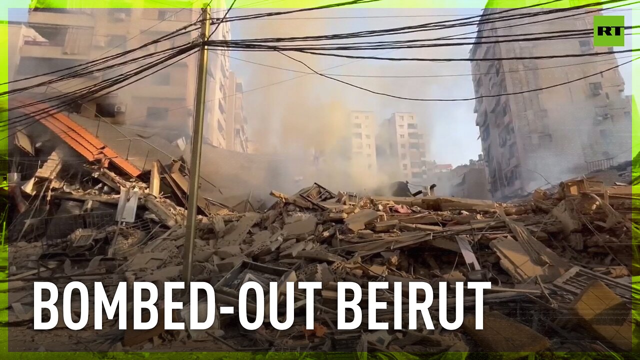 Beirut locals deal with aftermath of Israeli strikes