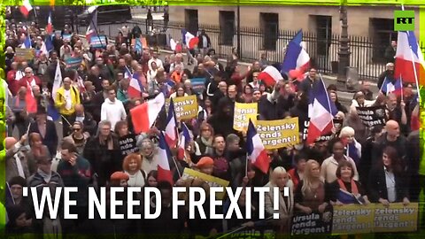 Thousands in Paris protest against EU measures and aid to Ukraine