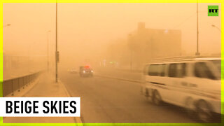 Massive sandstorm hits Baghdad