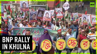 Bangladesh Nationalist Party supporters demand government’s resignation