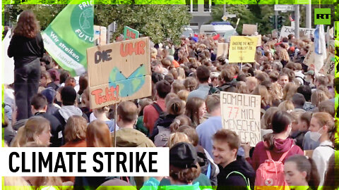 ‘There’s no planet B’: Thousands rally for climate protection in Germany