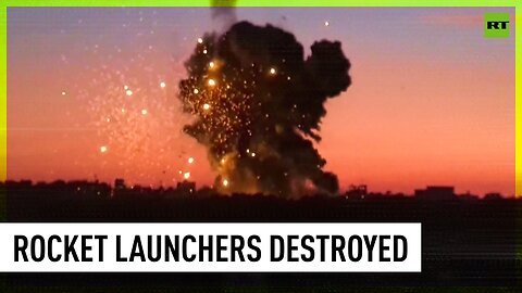 IDF destroys rocket launchers in Gaza