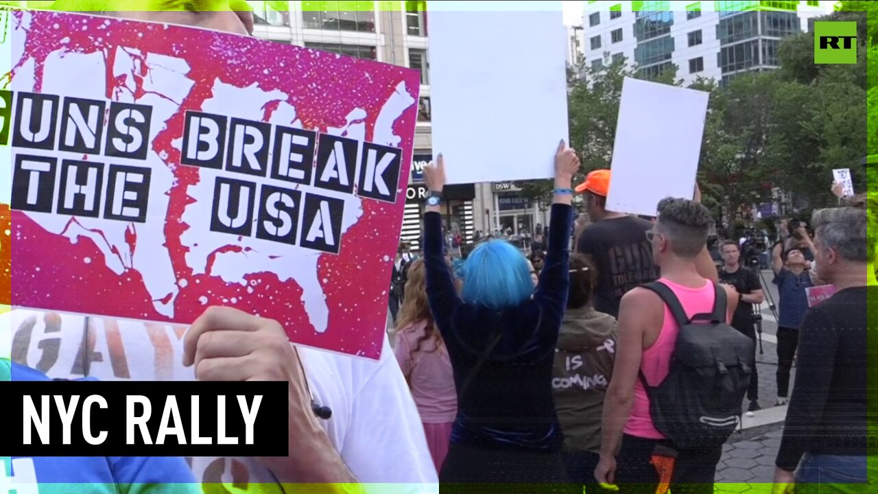 NYC activists protest Supreme Court decision to permit firearms in public