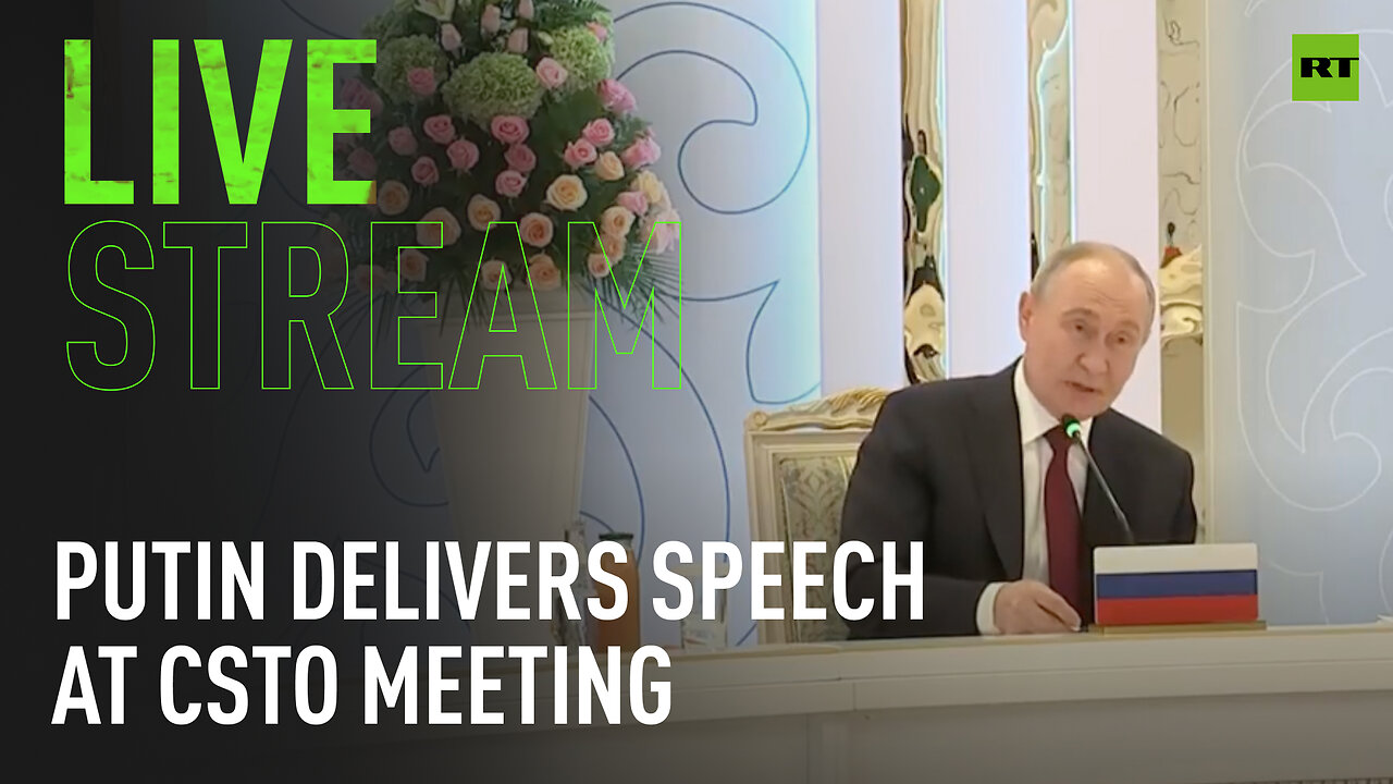 Putin delivers speech at CSTO meeting