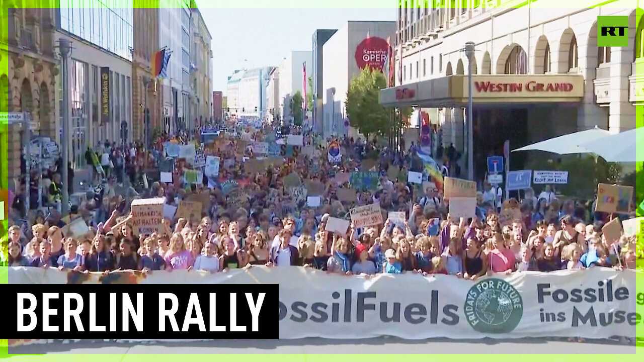 Berlin sees mass climate protest