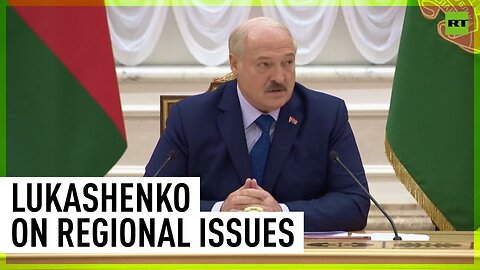 Lukashenko holds press briefing, discusses current regional issues