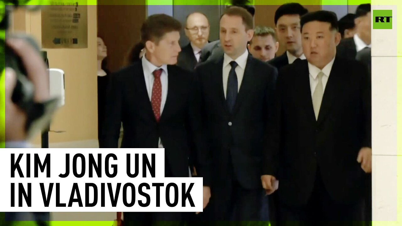 Kim Jong Un visits Mariinsky Theater in Vladivostok