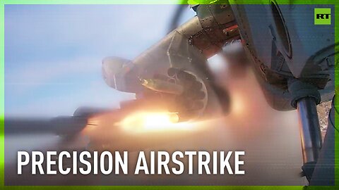 Russia's Mi-28NM helicopter launches precision strike on Ukrainian positions