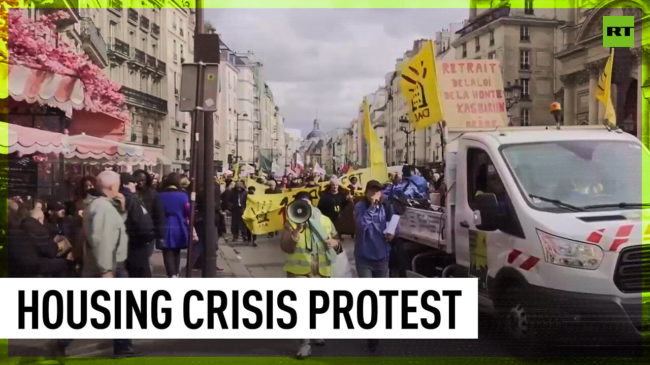 French capital hit by protest against housing crisis