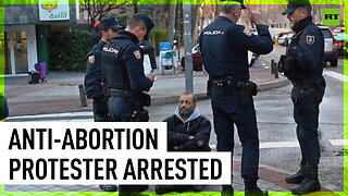 First pro-life protester arrested after Spain bans harassment of women having abortions